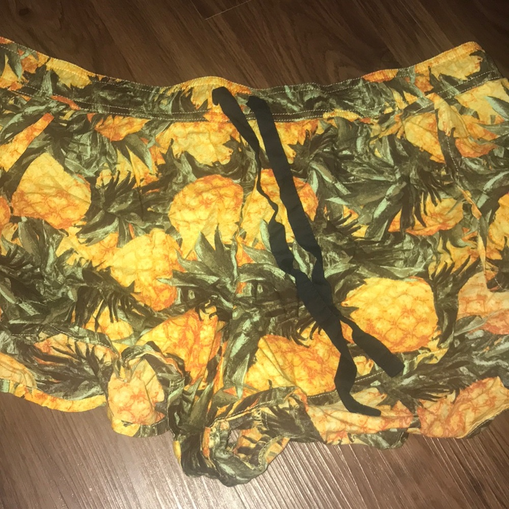 Pineapple sleep shorts